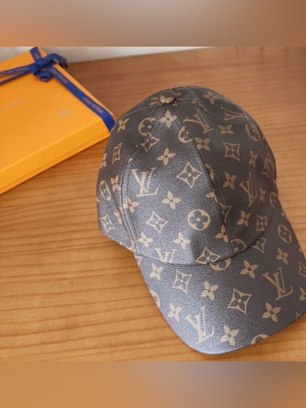 Monogram Baseball Cap - Brown/Tan Monogram